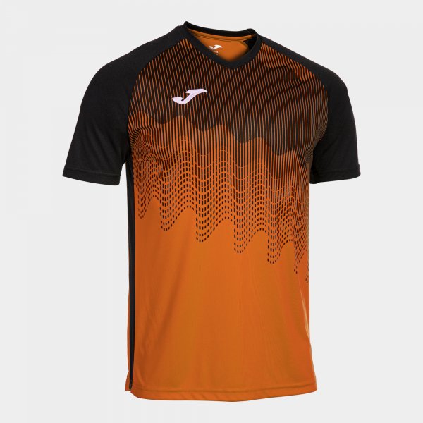 TIGER VI SHORT SLEEVE T-SHIRT ORANGE BLACK