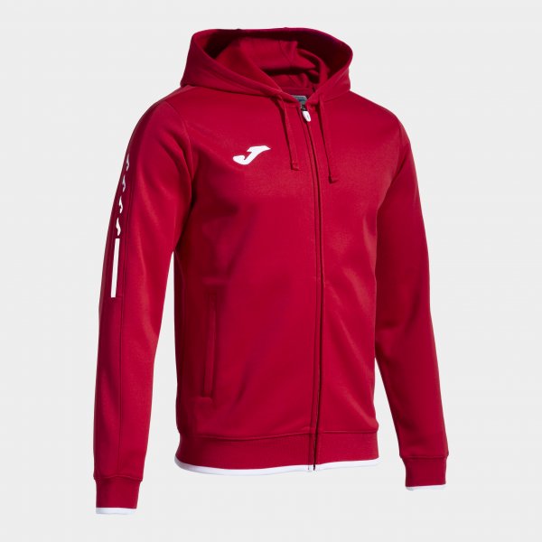 OLIMPIADA ZIP-UP HOODIE RED