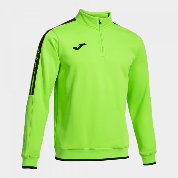 OLIMPIADA SWEATSHIRT FLUOR GREEN BLACK