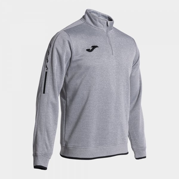 OLIMPIADA SWEATSHIRT MELANGE GREY BLACK