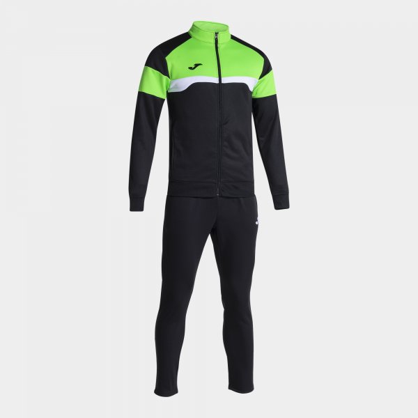 DANUBIO III TRACKSUIT BLACK FLUOR GREEN