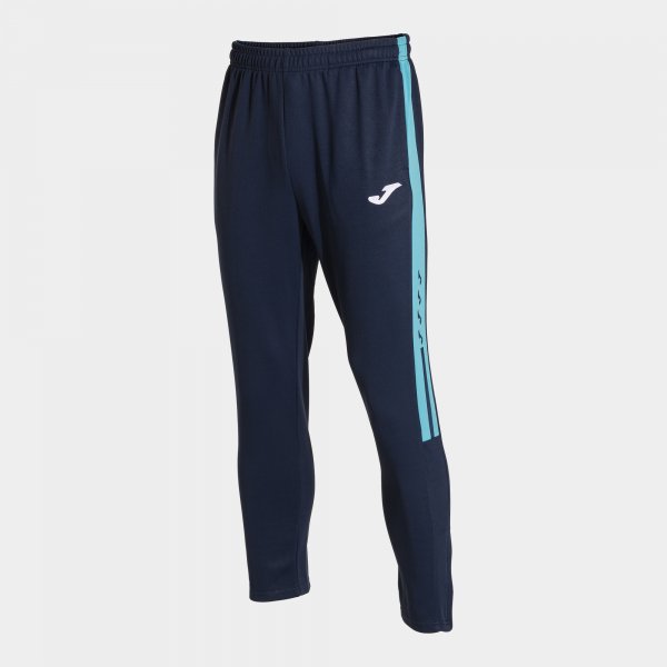 OLIMPIADA LONG PANTS NAVY FLUOR TURQUOISE