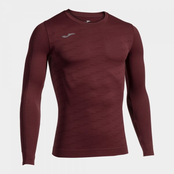 BRAMA CLASSIC LONG SLEEVE T-SHIRT BURGUNDY