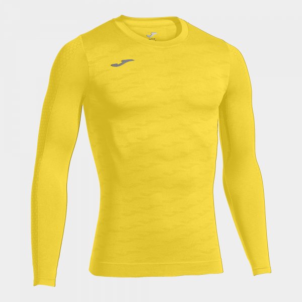 BRAMA CLASSIC LONG SLEEVE T-SHIRT YELLOW