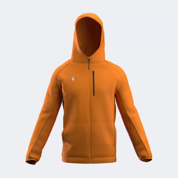 MYSTIC ZIP-UP HOODIE ORANGE