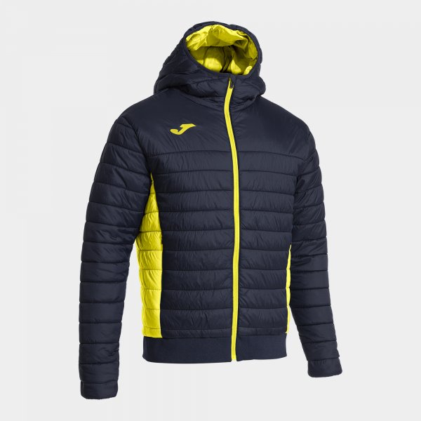 URBAN V BOMBER JACKET NAVY YELLOW