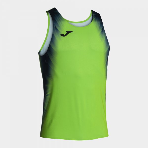 ELITE XI TANK TOP FLUOR GREEN NAVY