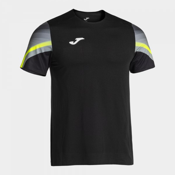 ELITE XI SHORT SLEEVE T-SHIRT BLACK FLUOR YELLOW