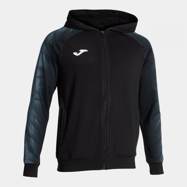 ELITE XI ZIP-UP HOODIE BLACK ANTHRACITE