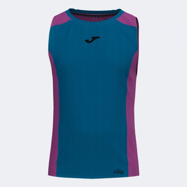 R-NATURE SLEEVELESS SHIRT BLUE