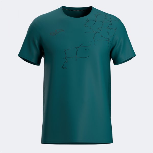 R-NATURE PRINTING HELIUM SHORT SLEEVE T-SHIRT GREEN