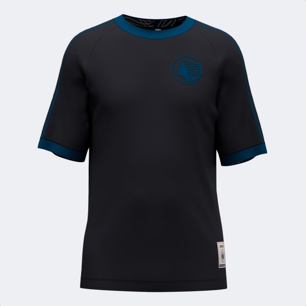 ATALANTA SHORT SLEEVE T-SHIRT BLACK NAVY BLUE