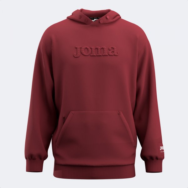 URBAN STREET HOODIE DARK RED