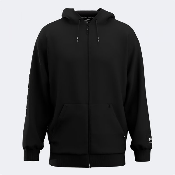 URBAN STREET ZIP-UP HOODIE BLACK
