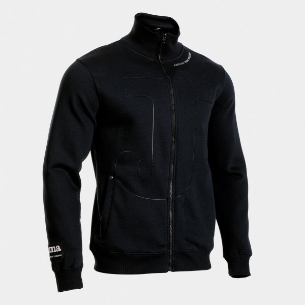 URBAN STREET FULL ZIP SWEATSHIRT BLACK