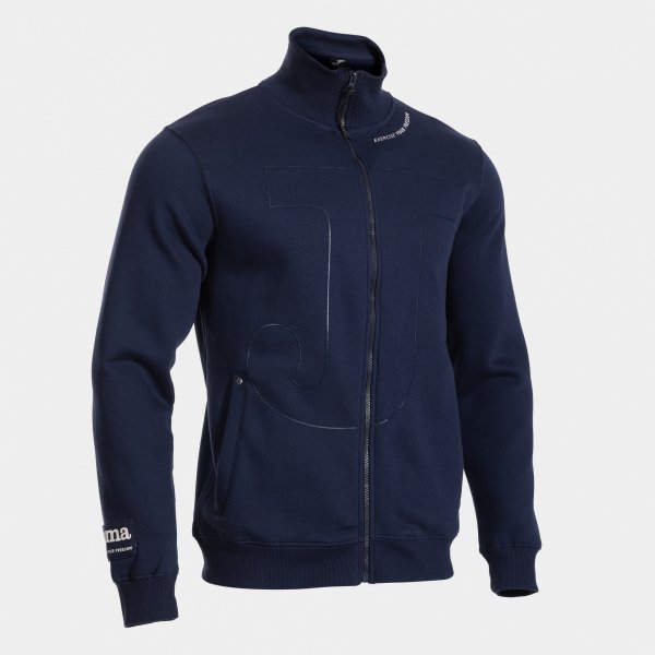 URBAN STREET FULL ZIP SWEATSHIRT NAVY BLUE
