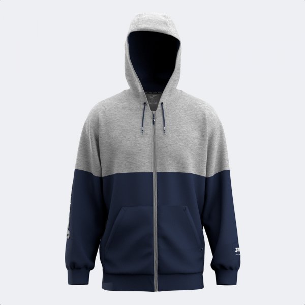 URBAN STREET ZIP-UP HOODIE NAVY BLUE
