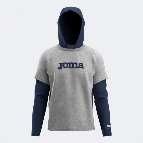 URBAN STREET LONG SLEEVE T-SHIRT MELANGE GRAY