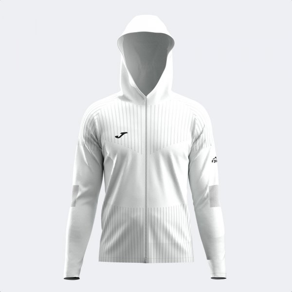 R-TRAIL NATURE ZIP-UP HOODIE WHITE