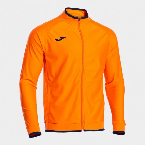 COMBI PREMIUM FULL ZIP SWEATSHIRT ORANGE BLACK