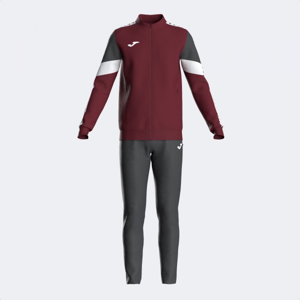 ICONO STREET TRACKSUIT BURGUNDY BLACK