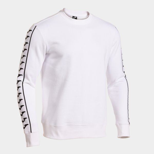 ICONO STREET SWEATSHIRT WHITE BLACK