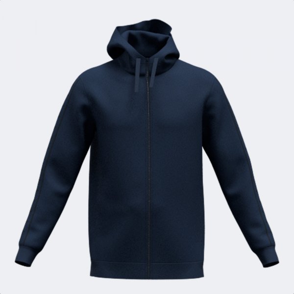 ICONO STREET ZIP-UP HOODIE DARK NAVY BLACK