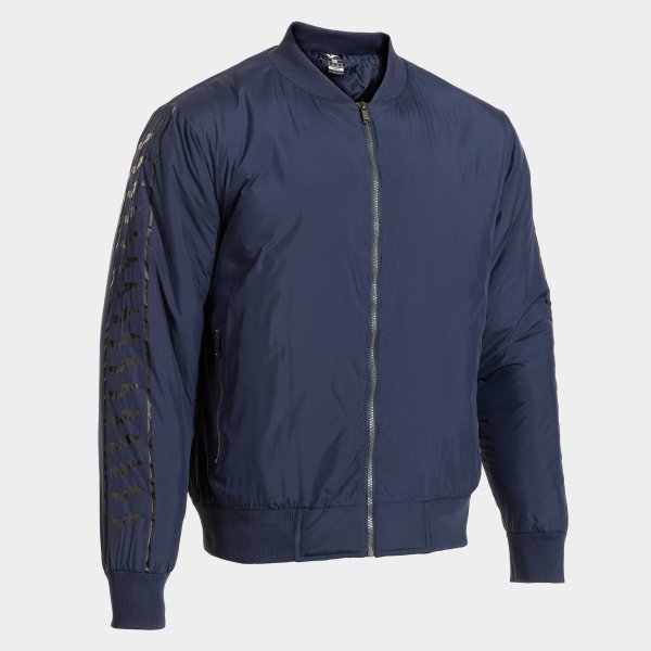 ICONO STREET BOMBER JACKET DARK NAVY BLACK