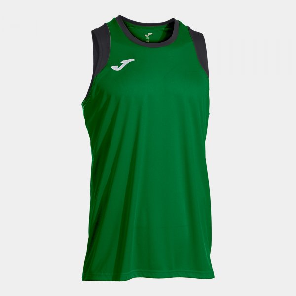 CANCHA SLEEVELESS SHIRT GREEN BLACK