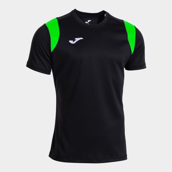 STIMULUS SHORT SLEEVE T-SHIRT BLACK FLUOR GREEN
