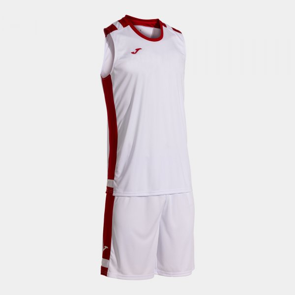 LIDER BASKET SET WHITE RED