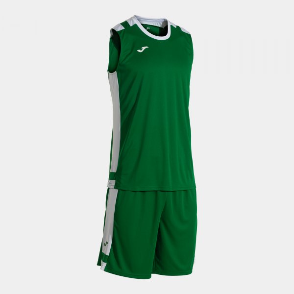 LIDER BASKET SET GREEN WHITE