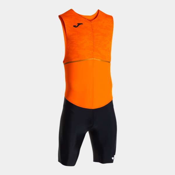 RECORD III BODYSUIT ORANGE BLACK