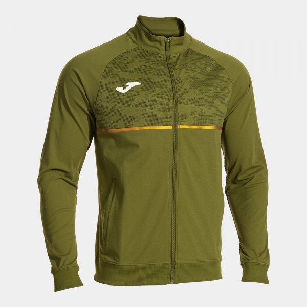 RECORD III FULL ZIP SWEATSHIRT KHAKI