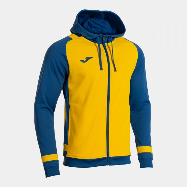 LIDER ZIP-UP HOODIE YELLOW ROYAL BLUE