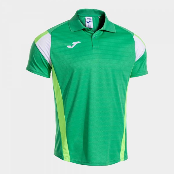 MONTREAL SHORT SLEEVE POLO GREEN FLUOR GREEN