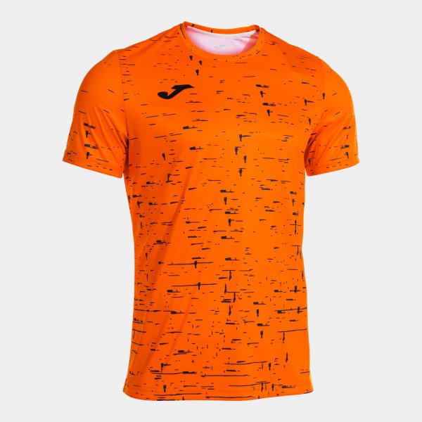 PRO TEAM SHORT SLEEVE T-SHIRT ORANGE BLACK