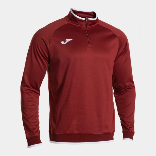 COMBI PREMIUM SWEATSHIRT BURGUNDY WHITE
