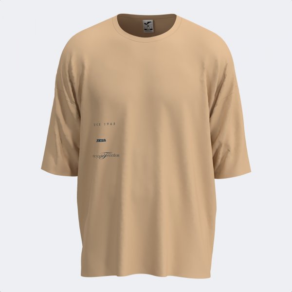 MIMETIC SHORT SLEEVE T-SHIRT BROWN