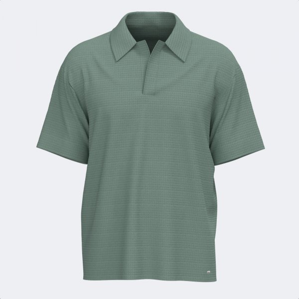 MIMETIC SHORT SLEEVE POLO GREEN