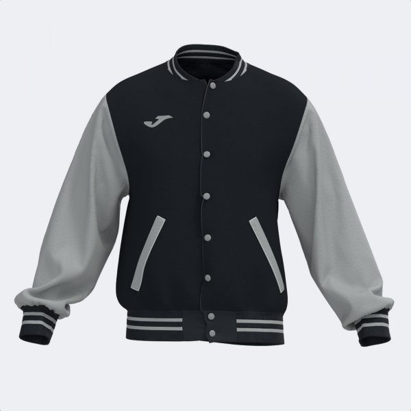 COMBI FULL ZIP SWEATSHIRT BLACK GRAY