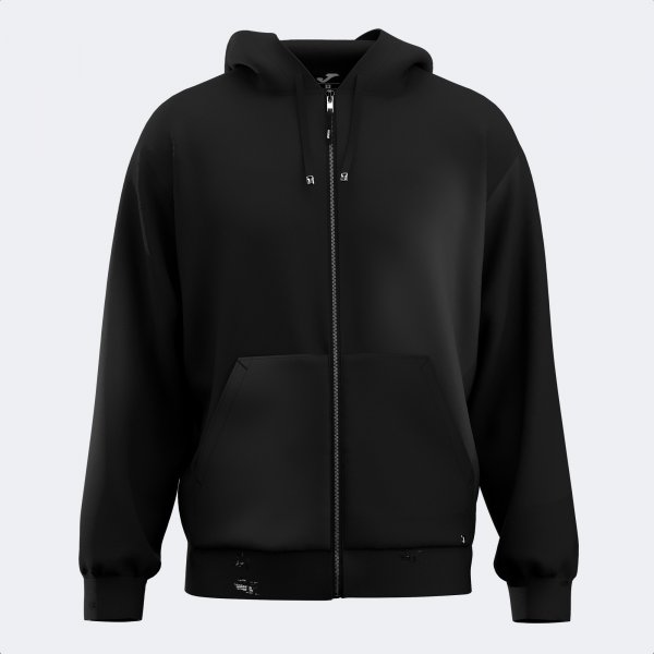 U-TRIBE MARTE ZIP-UP HOODIE BLACK