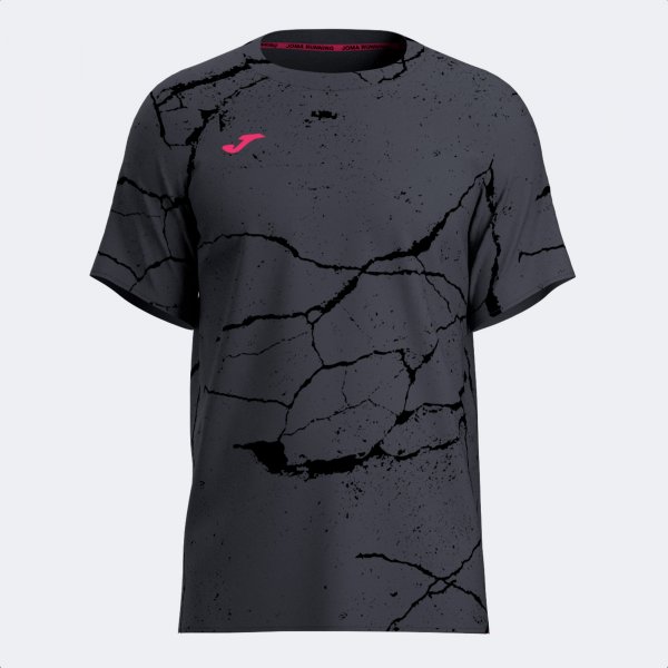 R-NIGHT SHORT SLEEVE T-SHIRT DARK GRAY BLACK