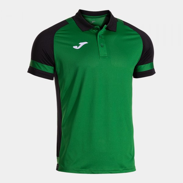 LIDER SHORT SLEEVE POLO GREEN BLACK