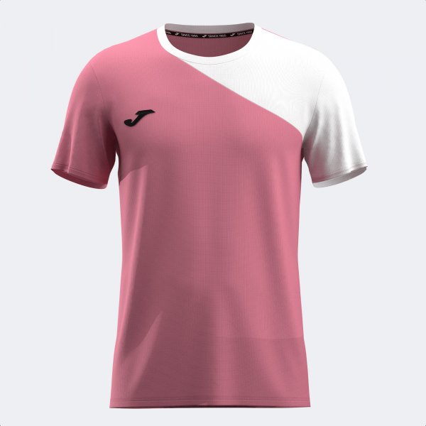 CHALLENGE DEUCE SHORT SLEEVE T-SHIRT PINK WHITE