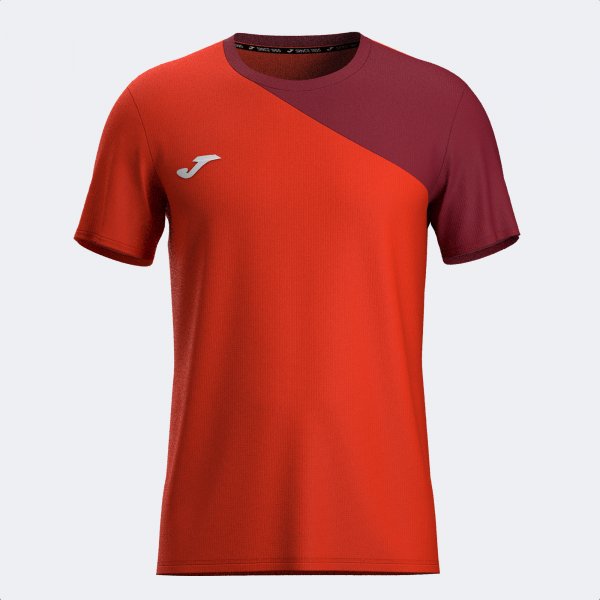 CHALLENGE DEUCE SHORT SLEEVE T-SHIRT RED BURGUNDY