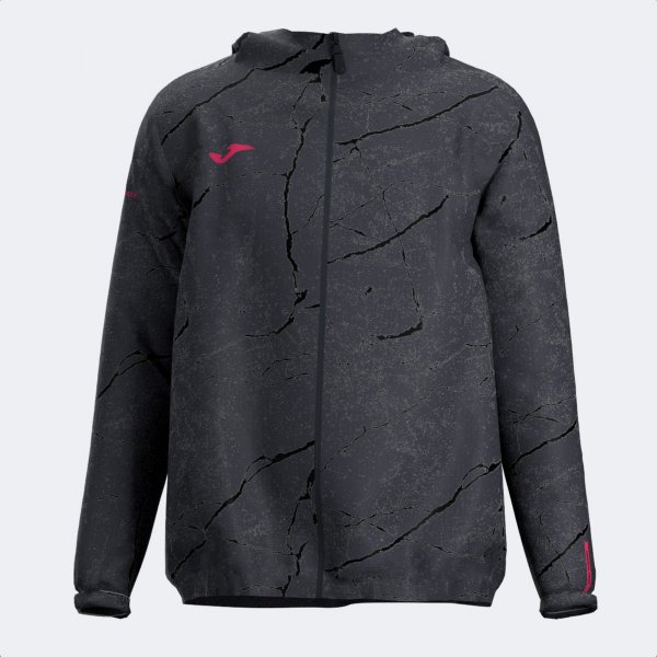 R-NIGHT RAINCOAT DARK GRAY BLACK