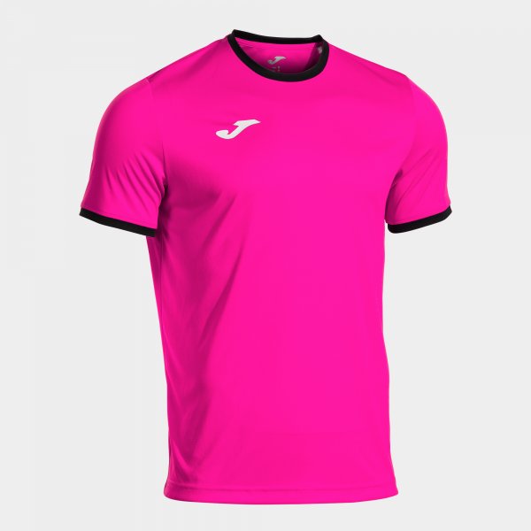 COMBI PREMIUM SHORT SLEEVE T-SHIRT FLUOR PINK BLACK
