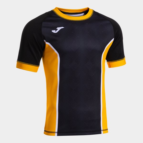 MYSKIN III SHORT SLEEVE T-SHIRT BLACK YELLOW