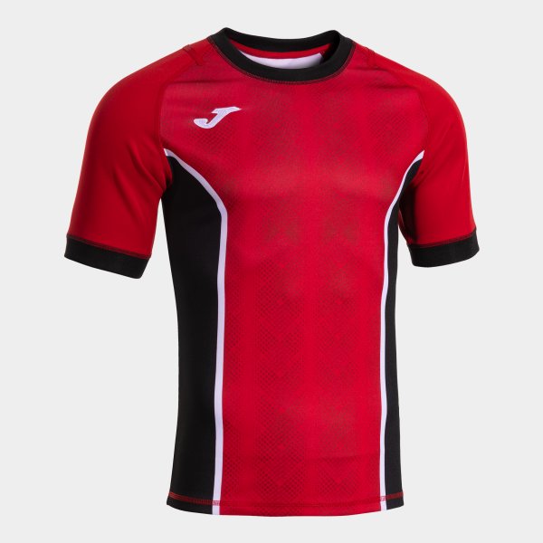 MYSKIN III SHORT SLEEVE T-SHIRT RED BLACK